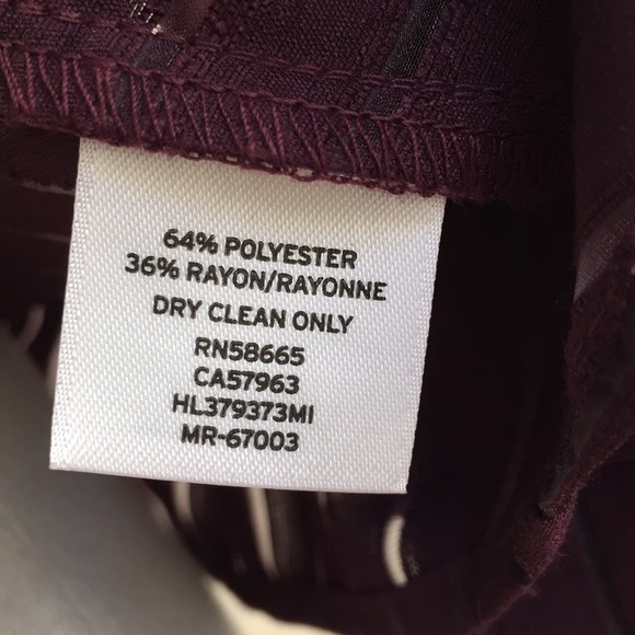 Chelsea28 Burgundy Balloon Sleeves Wrap Shirt - Picture 8 of 8